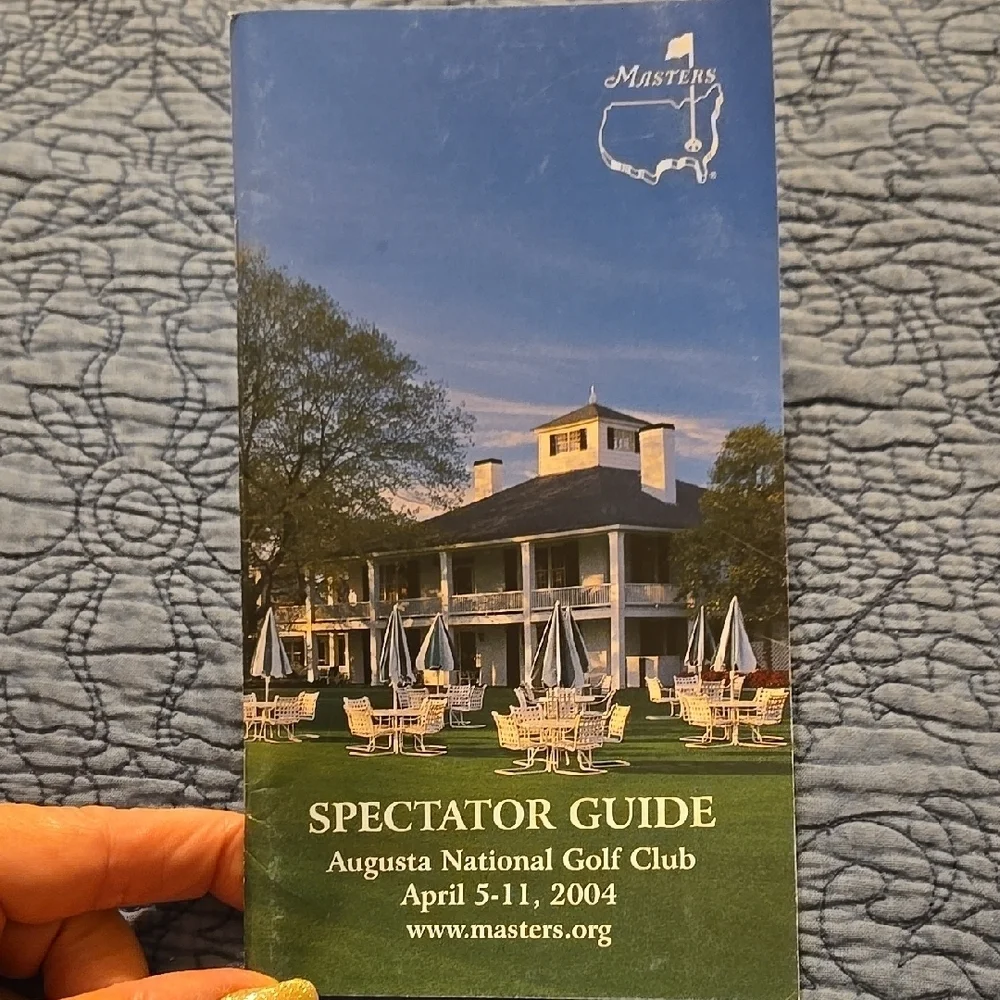 Masters Spectator Guide 2004 - Picture 1 of 4